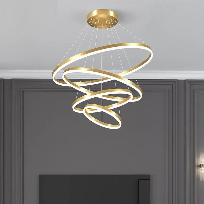Lustre Anneau Minimaliste
