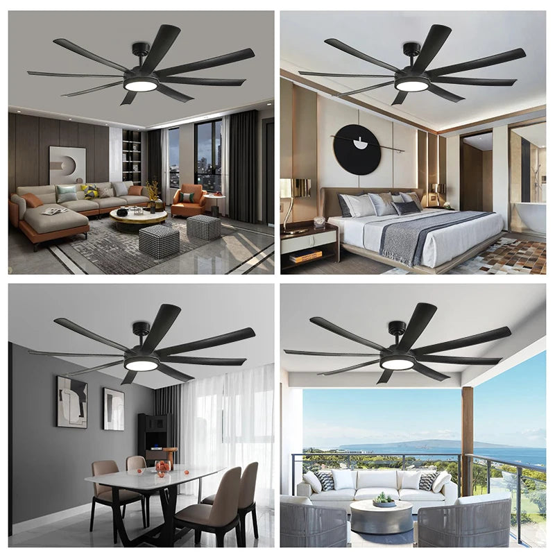 Ventilateur de Plafond Moderne avec Éclairage
