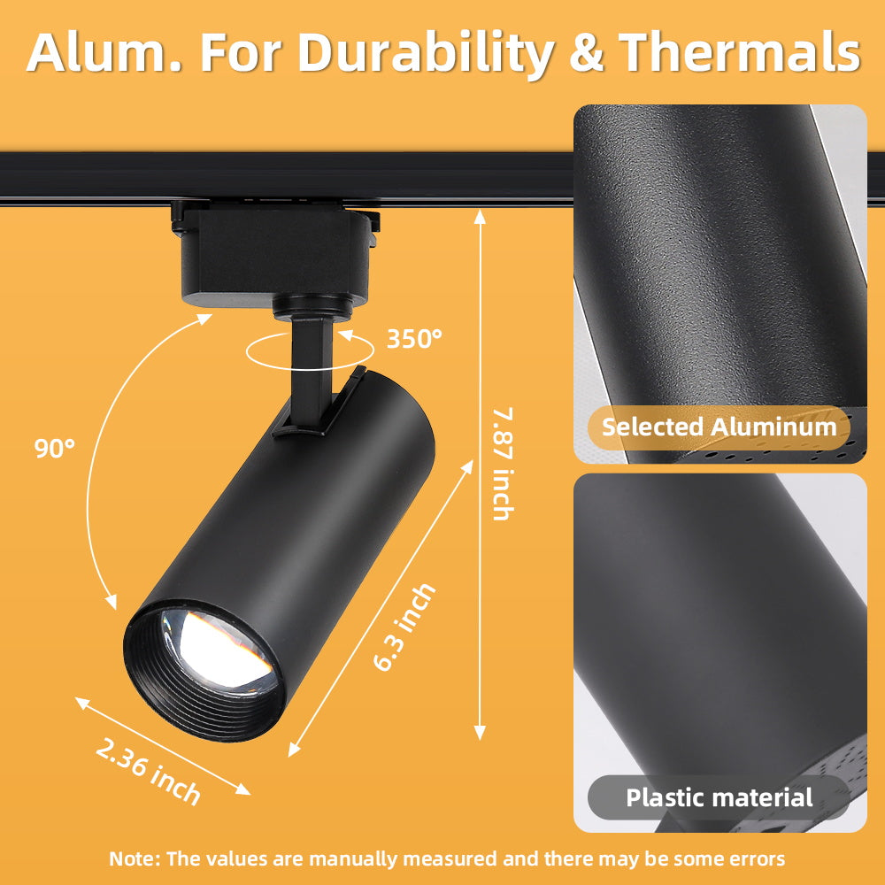 Spot LED sur Rail – Intensité Variable