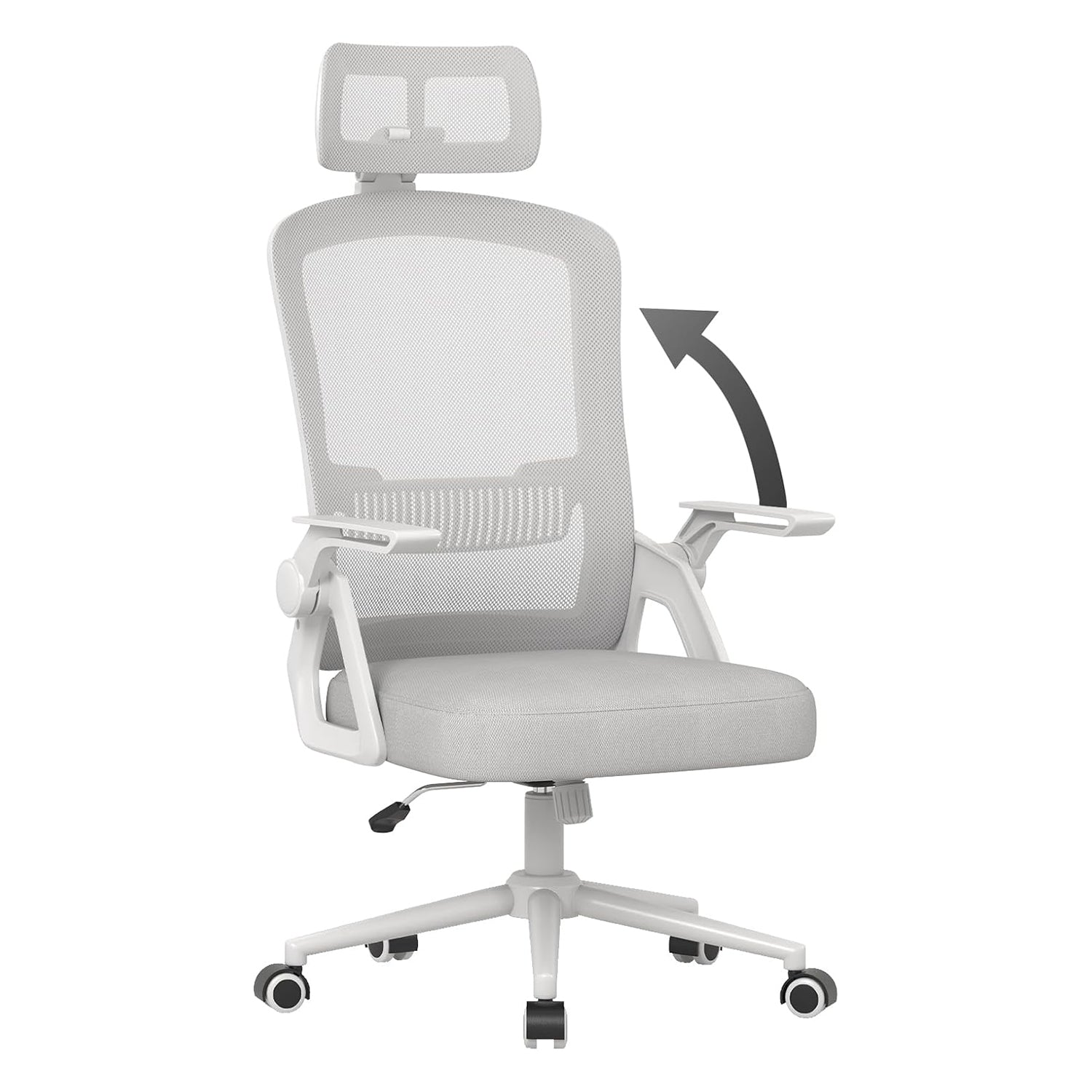 Chaise de Bureau Ergonomique avec Appui-Tête