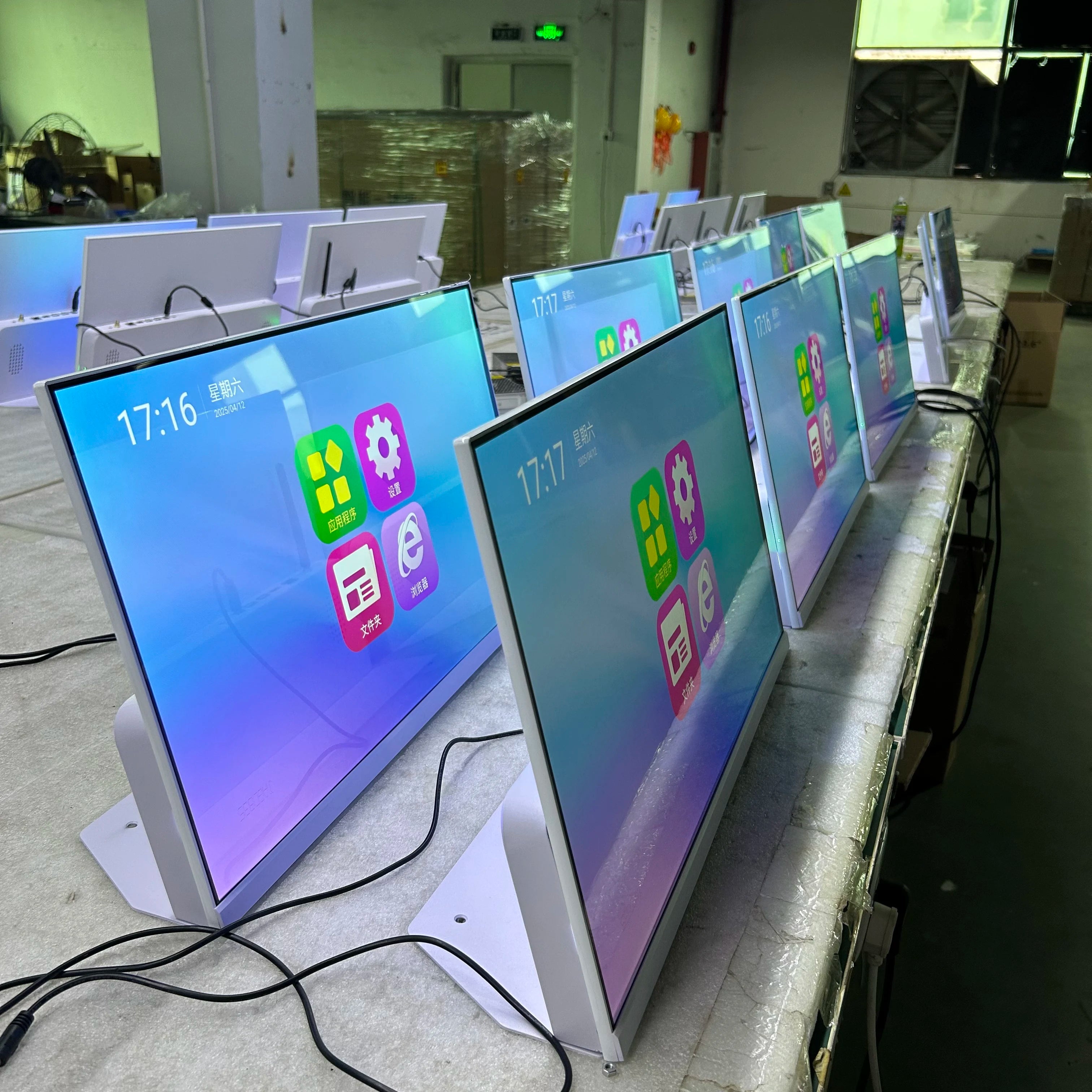 Écran de Menu Numérique de Bureau