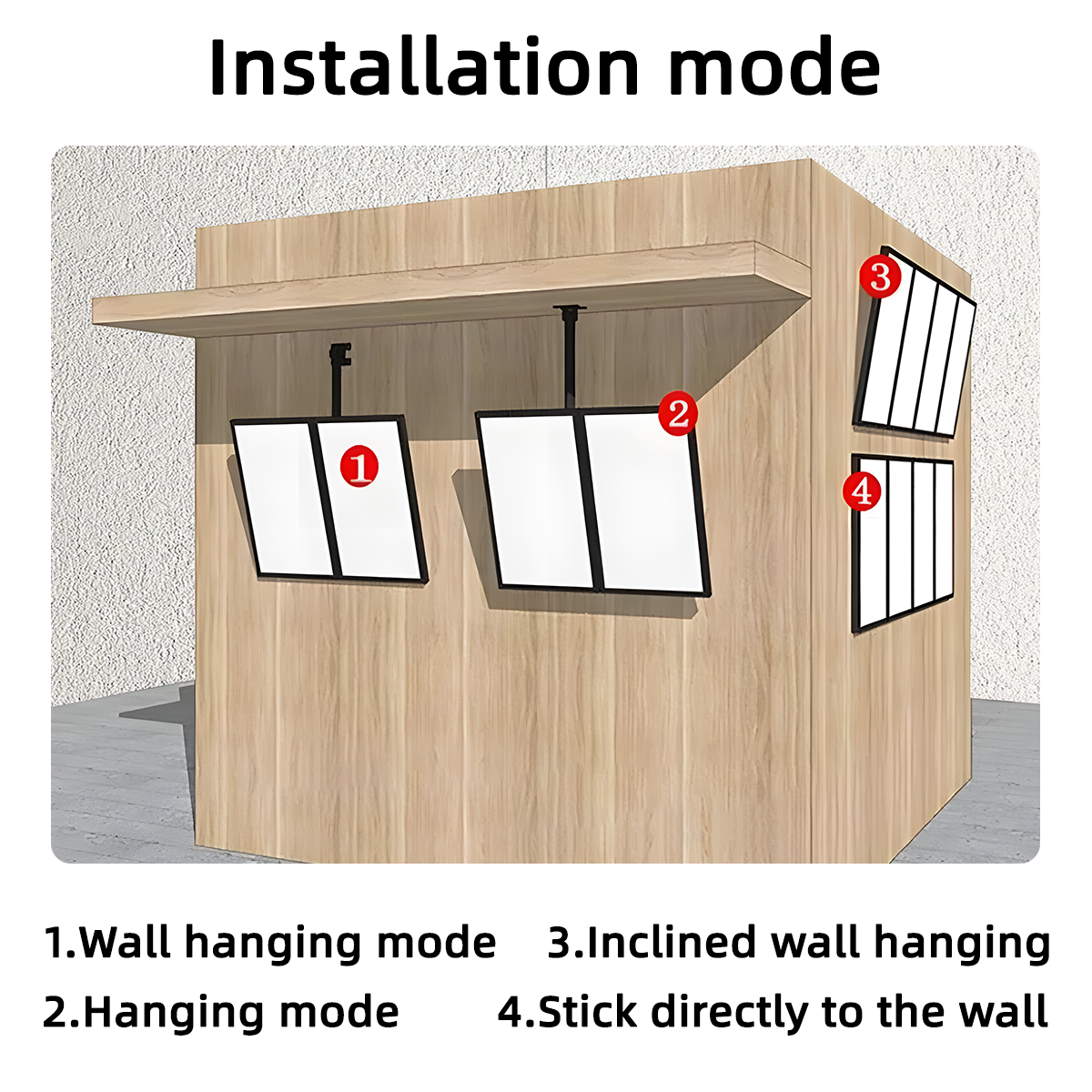 Écran Menu & Affichage Publicitaire LED