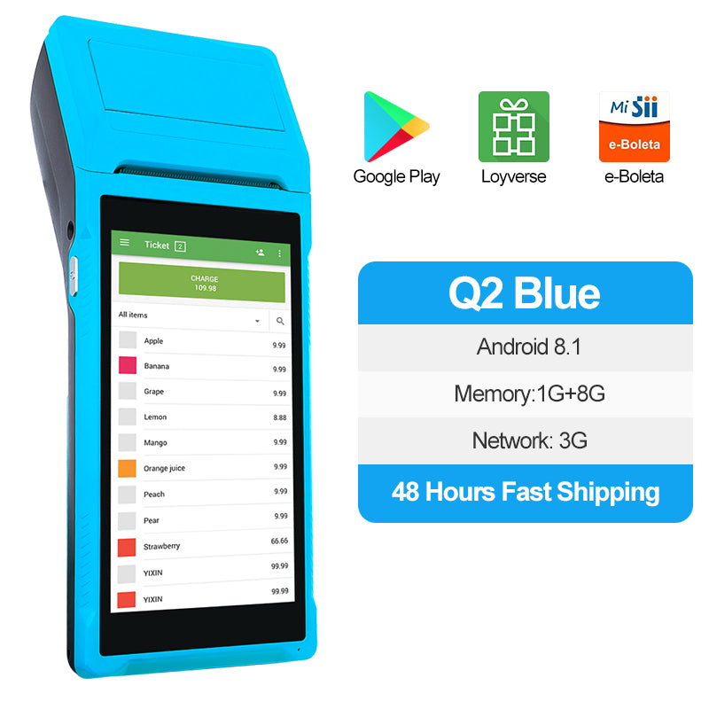 Terminal PDA avec imprimante thermique