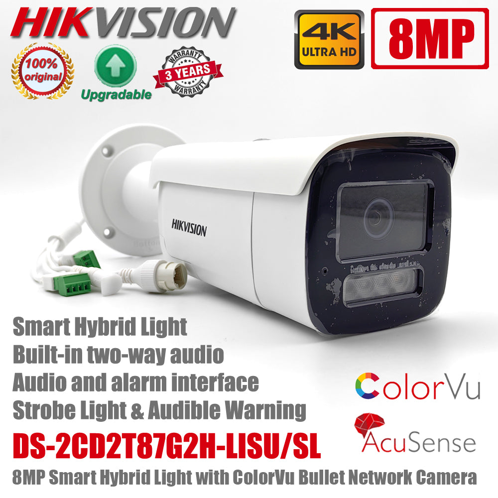 Caméra de Surveillance IP 4K Hikvision