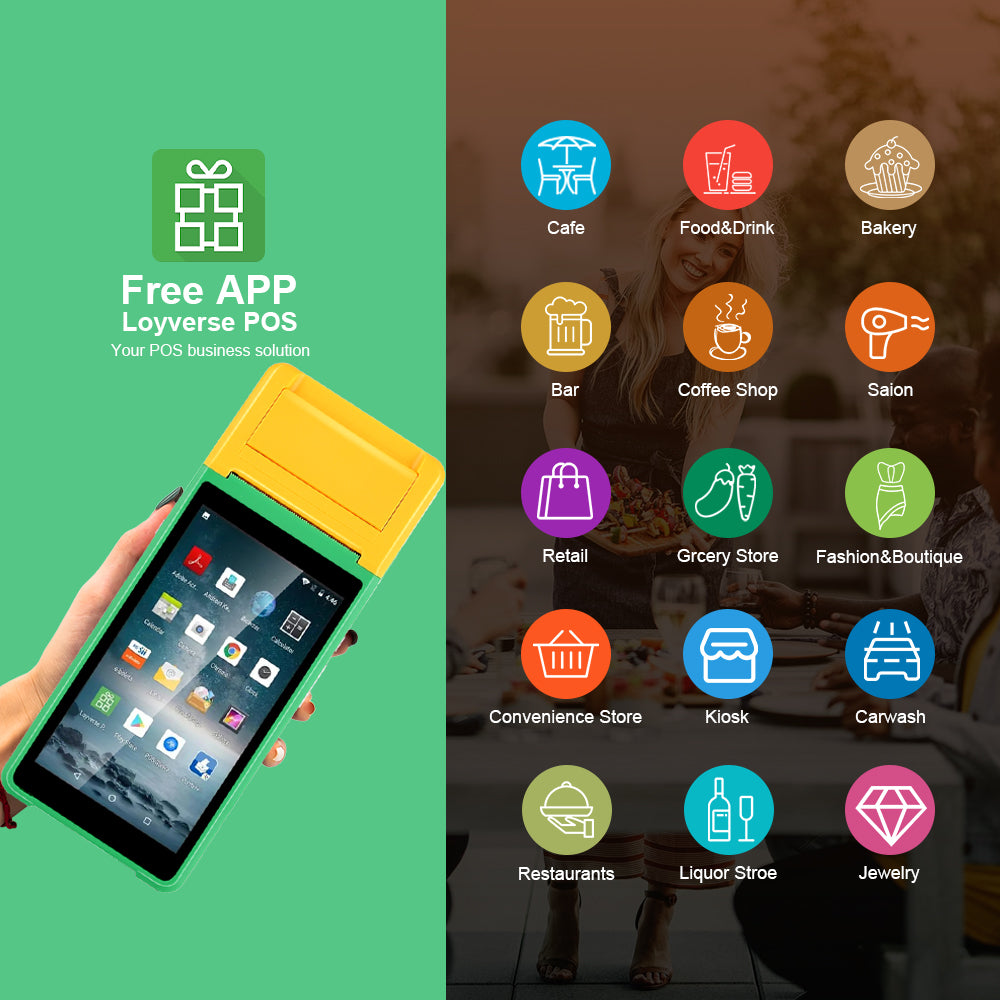 Terminal PDA avec imprimante thermique